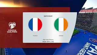 France vs Ireland | Parc des Princes | European Qualifiers | PES 2021