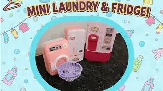 8 minutes satisfying ASMR Mini laundry |ASMR Mini Laundry Day | Satisfying Tiny Unboxing wow 🤯