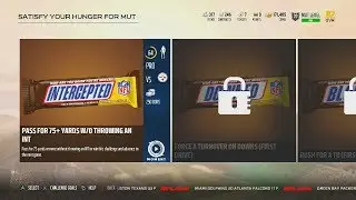 Madden NFL 18 | Snickers | Satisfy Hunger Challenge #1 | Pass 75+ Yards W/O Throwing Interception