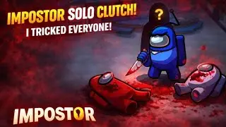 Solo Impostor Clutch Win 😈#impostor 