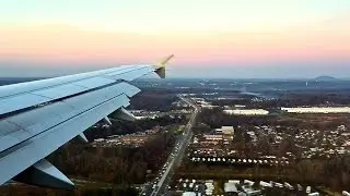 American Airlines &ndash; Airbus A321-231 &ndash; SFO-CLT &ndash; Landing and Taxi &ndash; Inflight Series Ep. 34
