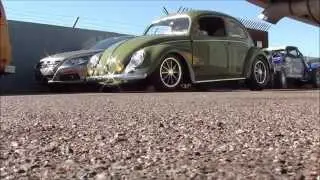1955 VW BUG OVAL WINDOW DRIVE BY at CE