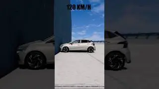 Hyundai i20 Speed Crash Test &ndash; Small Car, Big Impact! 💥