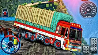 Indian Truck Driving Simulator - Offroad Cargo Truck Hill Driver - Android GamePlay