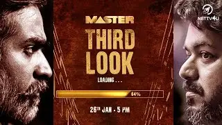 MASTER Third Look Update | Thalapathy Vijay | Makkal Selvan VJS | Lokesh Kanagaraj | #Nettv4u