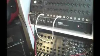 Korg MS20, SQ10 and theremin