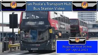 Buses At West Bromwich bus station (20/04/2021)