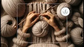 The Secret to Perfect Rib Stitches Every Time! - Twisted Rib Stitch - 1x1 rib stitch - twisted rib