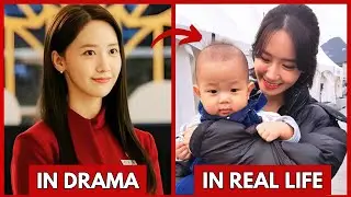 KING THE LAND CAST: IN DRAMA VS IN REAL LIFE | LEE JUNHO AND YOONA 🔥 #kingtheland