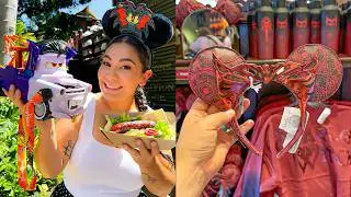 😱 NEW HALLOWEEN TIME Foods At DISNEYLAND! | Vampire Tow Mater Popcorn Bucket, Updates, Merch + MORE