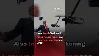 Trump Claims Credit for India-Pakistan Peace and More #politics