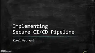 DEVSECOPS#1  Introduction - Implementing Secure CI/CD Pipelines