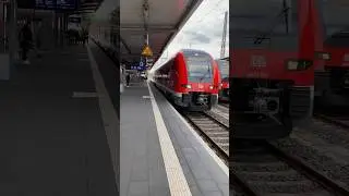 Ein 190 km/h schneller FTX Desiro HC Br 4462 6-Teiler f&auml;hrt als RE29 nach N&uuml;rnberg Hbf in Coburg ein