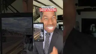 Semi truck jumps the median to escape traffic. Who&rsquo;s liable? Attorney Ugo Lord reacts! #shorts
