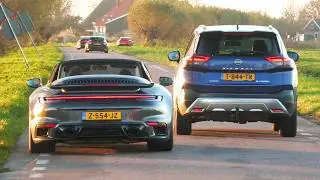 Supercars Accelerating! 992 GT3 RS Capristo, SLS AMG, Alfa QV, GT3 Touring Akrapovic, SF90, M3 E92..