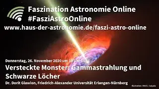 Скрытые монстры: гамма-излучение и чёрные дыры – Дорит Главион на #FasziAstroOnline