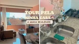 TOUR PELA MINHA CASA DE 01 QUARTO CONSTRU&Iacute;DA EM CIMA DA CASA DOS MEUS PAIS.