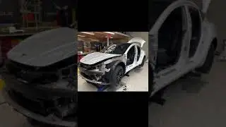 Wrapping Tesla model 3