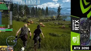 Final Fantasy XV HD Textures Max Settings VXAO 4K | RTX 3090 | Ryzen 9 5950X