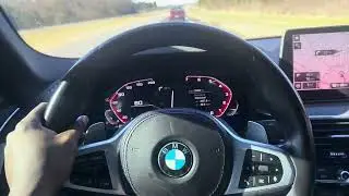 POV RUSHING TO A CHRISTMAS PARADE IN MY M550