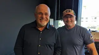 Dave Ramsey in studio with Mike Broomhead