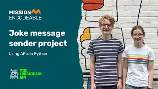 Replit Edfest Mini Curriculum Jam | Mission Encodeable - Joke Text Sender