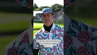 Bill Murray was arrested at 20 for trying to smuggle marijuana