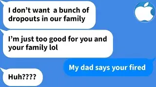 【Apple】My college-graduate boyfriend broke off our engagement saying my parents weren't good enough