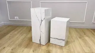METZ COFFEE TABLES SET IN CERAMIC WITH MARBLE EFFECT