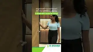 All-Season Durability with K-Board | Waterproof, Termite-Proof & Fire-Retardant WPC Doors & Frames