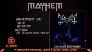Mayhem - From the Dark Past