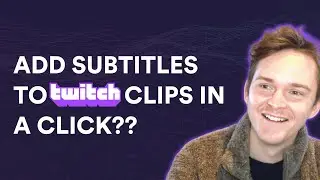 Automatically Add Subtitles to Twitch Clips with Combo