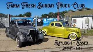 Farm Fresh Sunday - classic Truck Club - Rayleigh, #truck #chevy #custom #ford