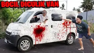 BOCIL DI CULIK MOBIL VAN BALIK KAMPUNG UPIN IPIN!!! SEMUA PANIK PADA NGEJAR!!!