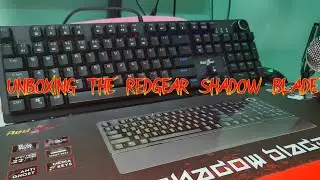 Redgear Shadow Blade UNBOXING And Impressions | Comparison with KAILH BLUE