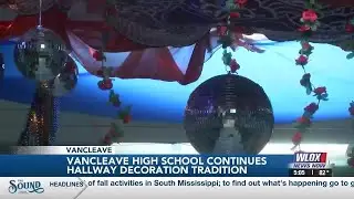 Vancleave High School continues hallway decoration tradition