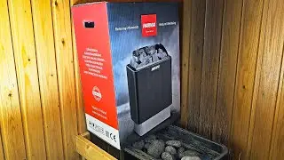 Sähkökiukaan Vaihto #sauna #harvia