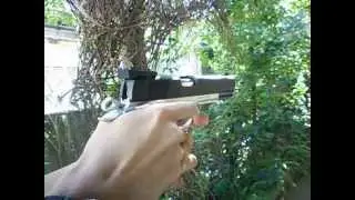 Airsoft Cal 45 Pistol Test Fire