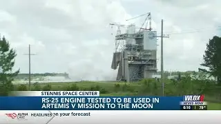 Stennis Space Center engine test takes next step toward space travel