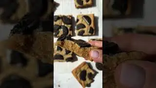 Oreo Peanut Butter Cookie Bars #shorts