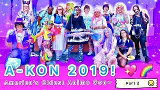 A-KON 2019 / AKON 30 VLOG PART 2 ⭐ THE OLDEST ANIME CONVENTION IN AMERICA!! 😱