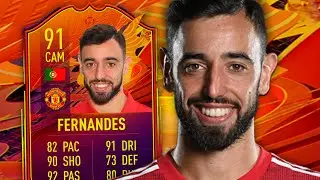 FIFA 21 HEADLINER BRUNO FERNANDES 91 PLAYER REVIEW