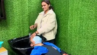 beer spa hair care 🥰🥰