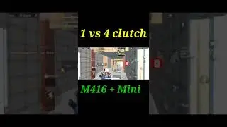 Pubg mobile lite 1 Vs 4 clutch#shorts #youtube #Nadextools