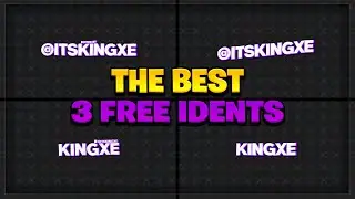 THE *BEST* 3 FREE IDENT/EDITED BY INTRO TEMPLATES! [Free Project File]