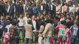 Messi arrives at Salt Lake Stadium 