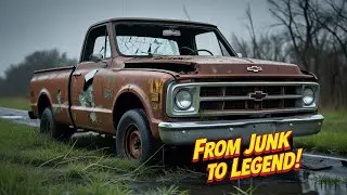 From Rust to Revival: The Stunning Transformation of a 1966 Chevy C10!