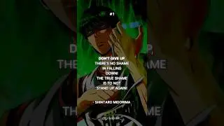 The most powerful anime quote that will change your life #1