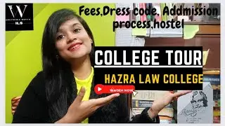 Hazra Law College llDepartment of Law Calcutta.Univ ll College Tour ll Know Everything About College