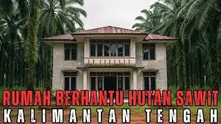 SEREM BANGEET CUMA KUAT SEBULAN !! RUMAH ANGKER BERHANTU DI TENGAH HUTAN SAWIT KALIMANTAN TENGAH